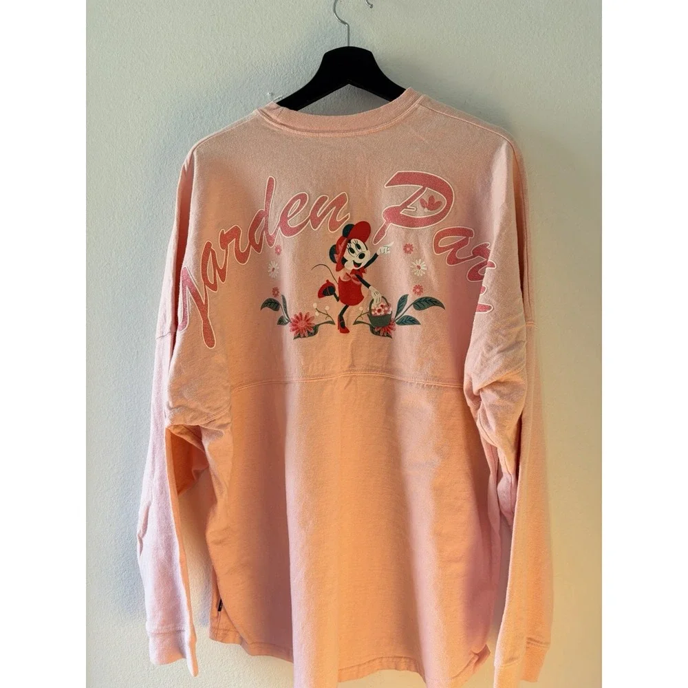 Disney Parks 2019 Epcot Flower & Garden Festival Minnie Mouse Spirit Jersey XL